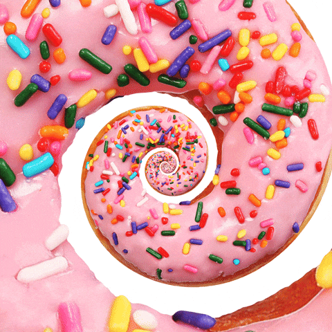 Donut Hypnosis Spiral GIF