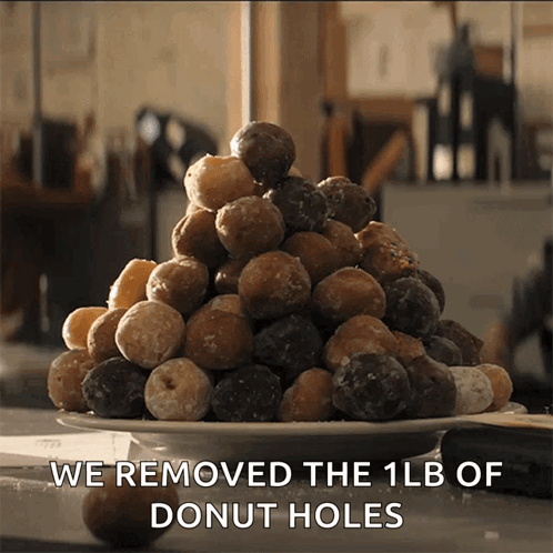 Donut Stack We Removed the 1lb of Donut Holes