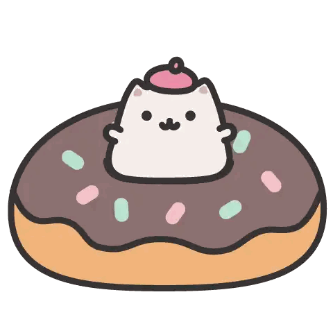 Donut With Cat Topping