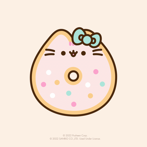 Donut With Sprinkles and Bow