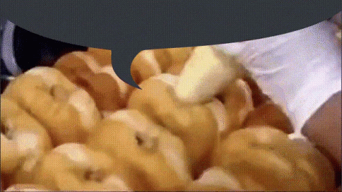 Donuts With Speech Bubble GIF