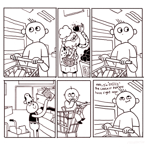 Doodle Art Im Cool GIF