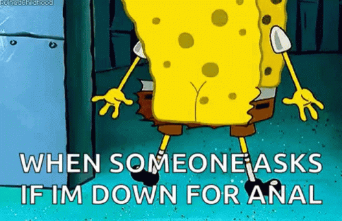 Doodlebob Spongebob When Someone Asks GIF
