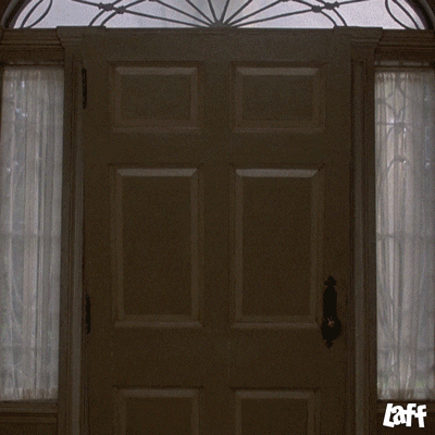 Door Falling Funny GIF