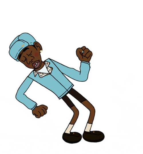 Dope Hip Hop Dancing Cartoon GIF