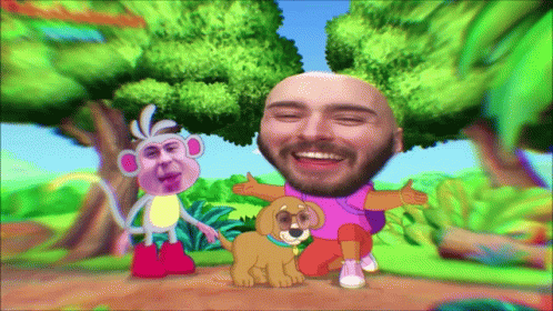 Dora The Edited Head GIF