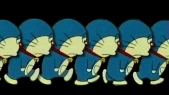 Doraemon Animated Cute Cat GIF