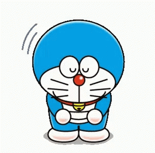 Doraemon, Hooray. Bow, GIF