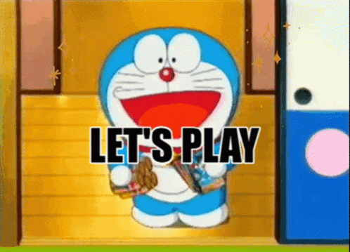 Doraemon Let's Play GIF