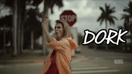 Dork Funny Cara Delevigne GIF