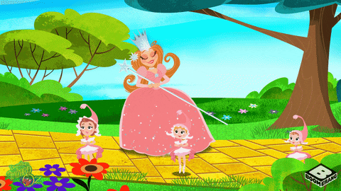 Dorothy And The Wizard Good Witch Magic Wand GIF