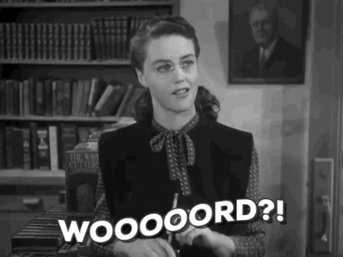 Dorothy Malone Word GIF