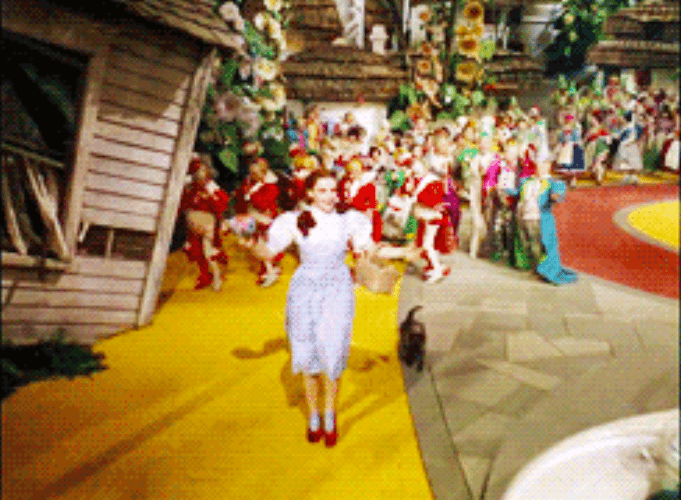 Dorothy March Ding Dong The Witch Is Dead GIF