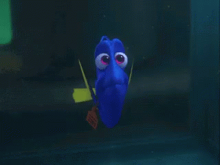 Dory Talking GIF