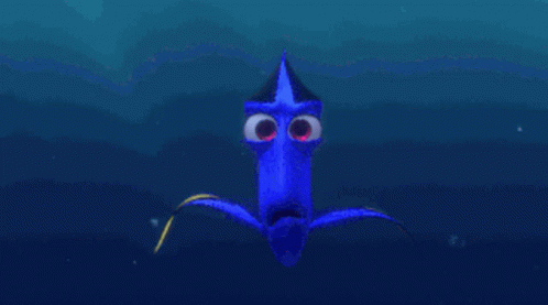 Dory Zooming In GIF