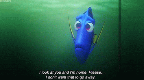 Overthinking Dory GIF