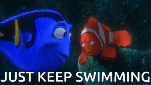 Dory Just Keep Swimming GIF