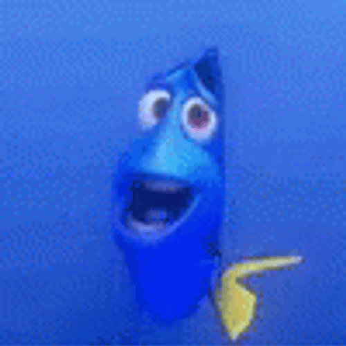 Dory Big Wide Smile  GIF