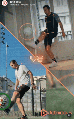 Dotmoovs Man Kicking Ball