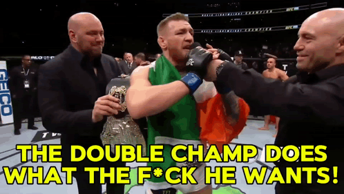 Double Champ Doing What He Wants