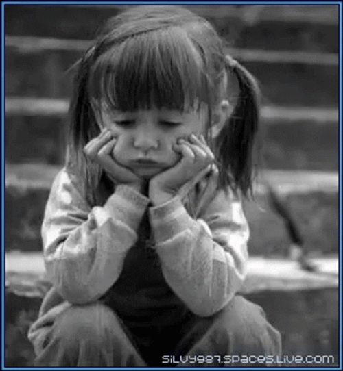 Double Face Palm Kid Manifesting Sadness GIF