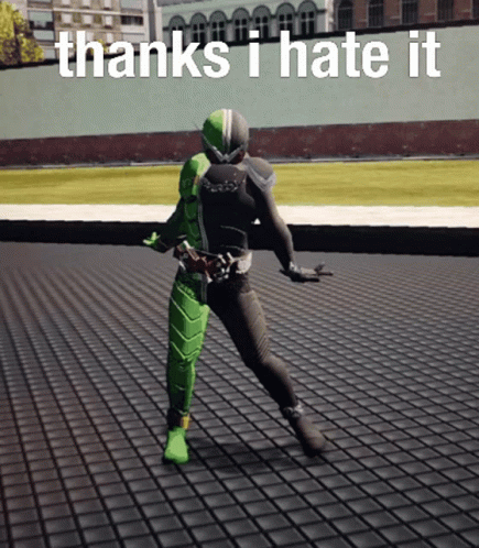 Double Kamen Rider Thanks I Hate It GIF