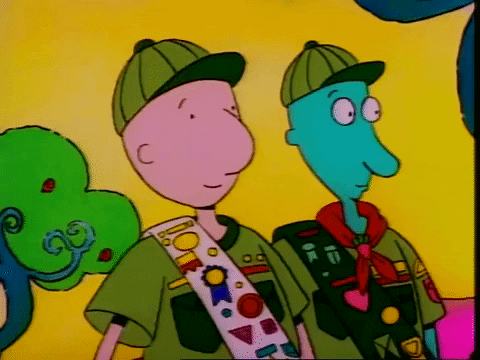 Doug Funny Salute GIF