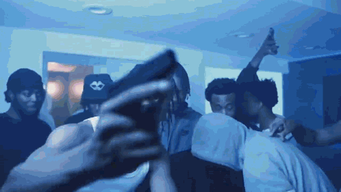 Dougie B Rapping With Friends GIF