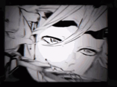 Douma Manga Art Different Faces GIF