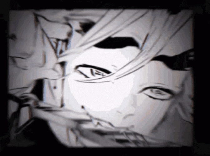 Douma Manga Art Different Faces GIF