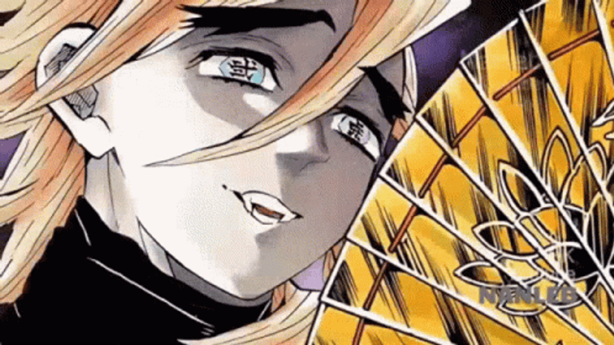 Douma Smiling Yellow Fan GIF