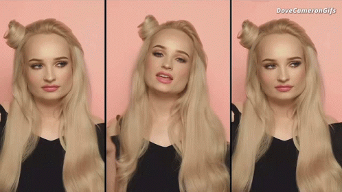Dove Cameron Blonde Woman Gifs
