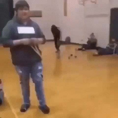 Funny Woman Down Goes Frazier GIF