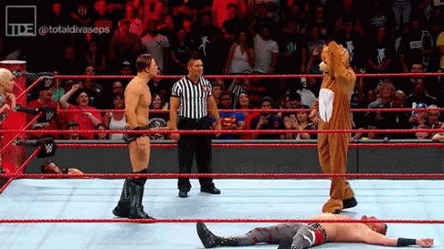 The Miz Dean Ambross Down Goes Frazier GIF