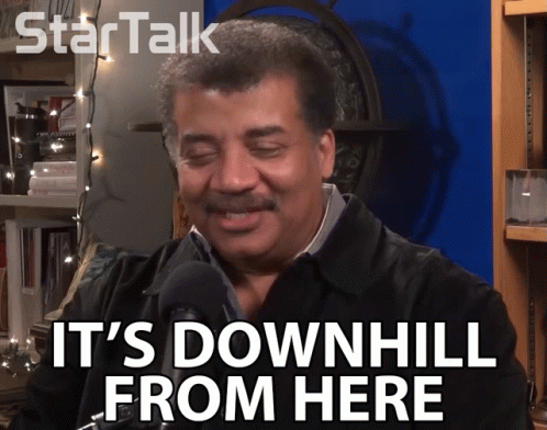 Downhill From Here Own Goes Frazier GIF