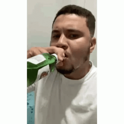 Drinking Guy Down Goes Frazier GIF