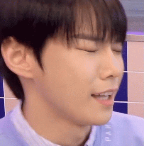Doyoung Fake Cry GIF