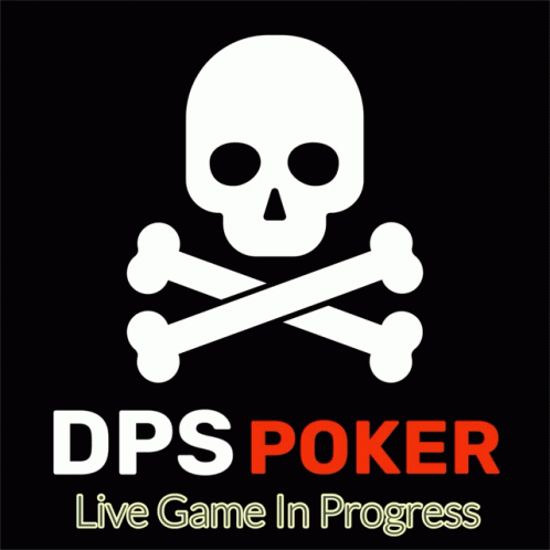 DPS Poker Logo Skull Crossbones