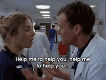 Dr.cox To Elliot Reed Help Me Help You GIF
