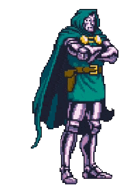 Dr Doom Cape Blowing GIF