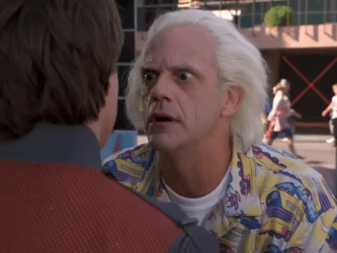 Dr. Emmett Brown Saying Why GIF