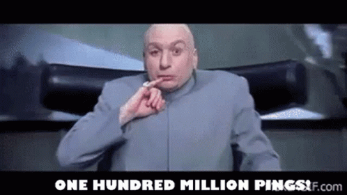 Dr Evil One Hundred Million Dollars Ping GIF