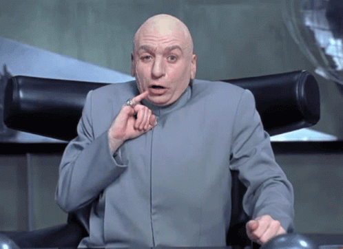 Dr Evil One Million Dollars Coins GIF