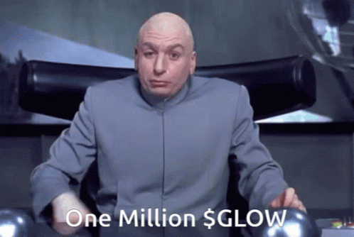 Dr Evil One Million Dollars Glow GIF