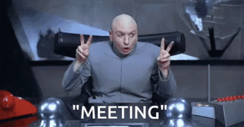 Dr Evil One Million Dollars Meeting GIF