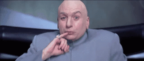 Dr Evil One Million Dollars War GIF