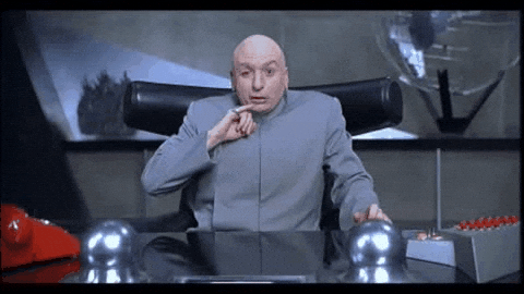 Dr Evil Right One Million Dollars GIF
