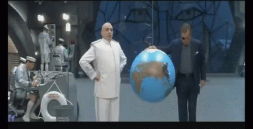 Dr Evil Right Shot The And Rolling GIF