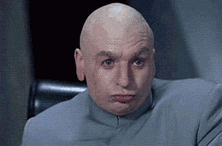 Dr Evil Sarcasm GIF