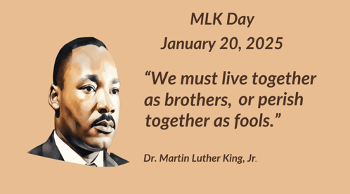 Dr. Martin Luther King Jr. With Quote